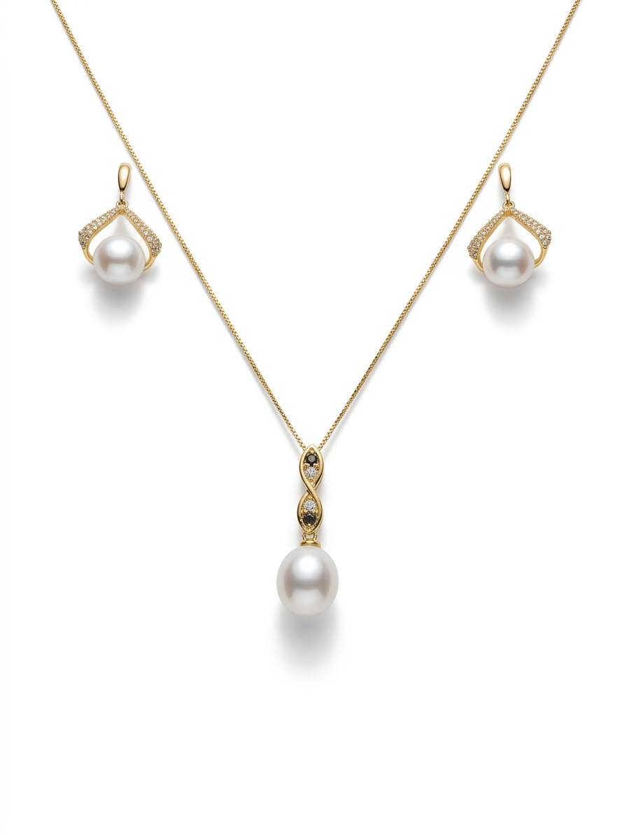 Éclat Perlé Set · Pearl Drop Suite