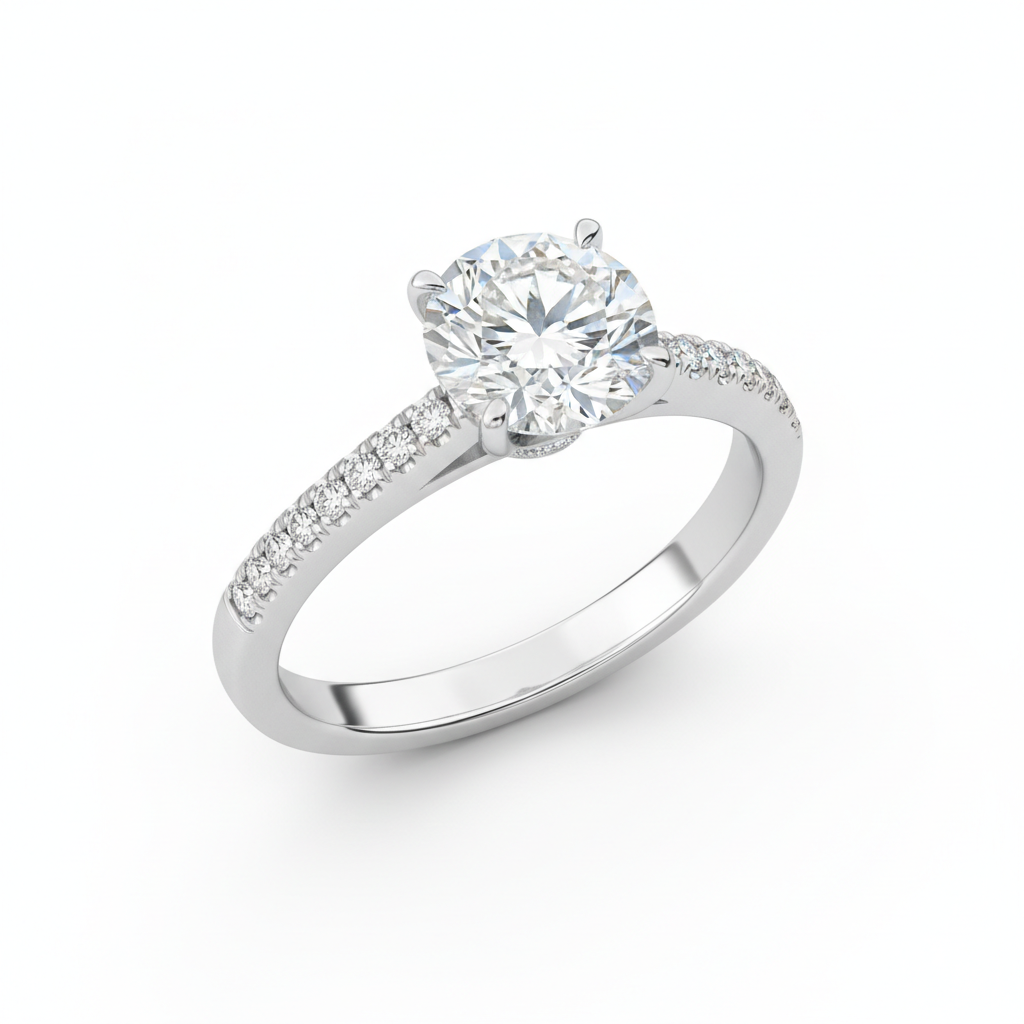 Étoile Pavé Solitaire